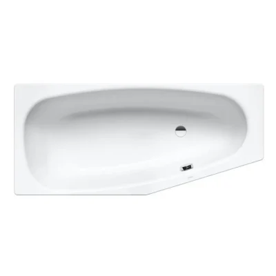 Kaldewei Advantage - Asimetriska vanna Mini labā 830, 157x75/50 cm, balta 224600010001