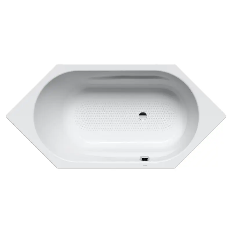Kaldewei Ambiente - vanna Vaio 6, modelis 958, 190x90 cm, pilnībā neslīdoša, balta 233834010001