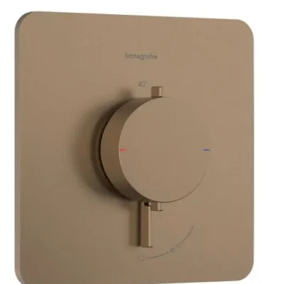 Hansgrohe Ecostat Comfort Q - zemapmetuma termostata maisītājs, birstēta bronza 33712140
