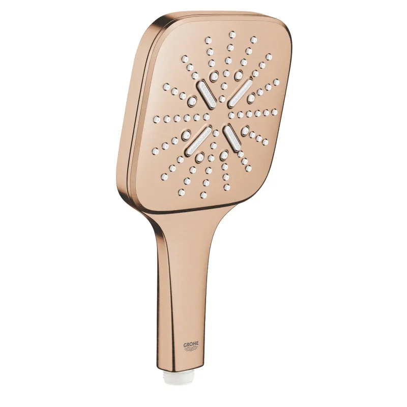 Grohe Rainshower SmartActive Cube - rokas duša 130 9,5 l/min, 3 strūklu veidi, Warm Sunset birstēts 26582DL0