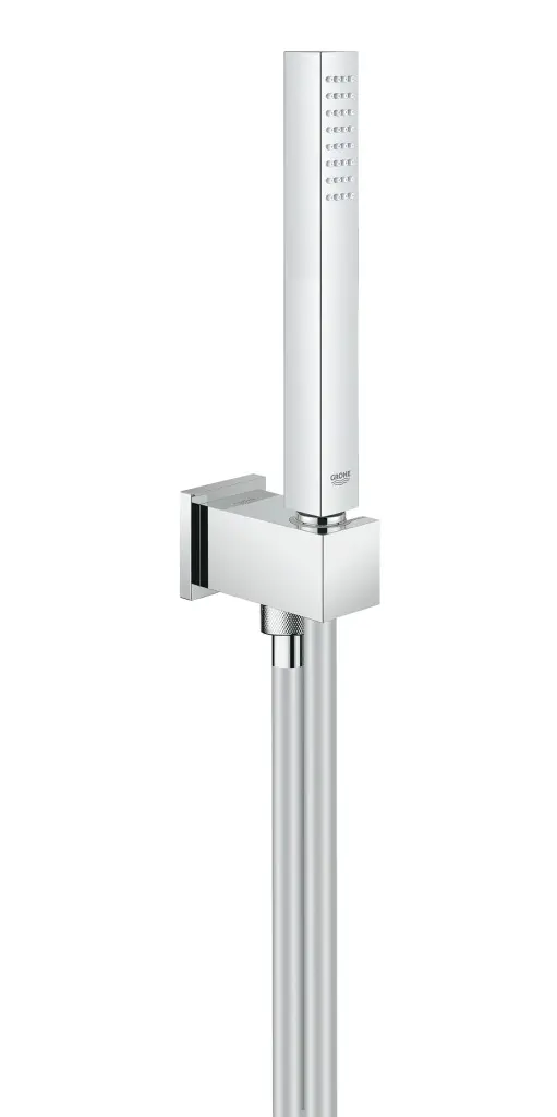 Grohe Euphoria Cube - dušas komplekts Stick ar dušas turētāju, 1 strūkla, hromēts 26405000