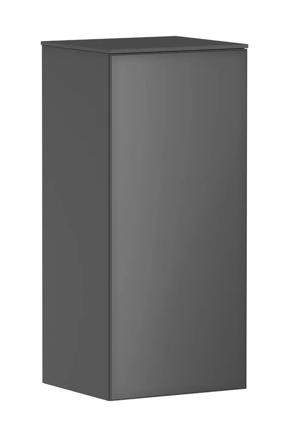 Hansgrohe Xevolos E - sānu skapis 41x89x36 cm, 1 durvis, eņģes labajā pusē, matēti pelēks/metāliski pelēks 54217770