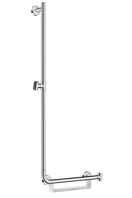 Hansgrohe Unica - dušas stienis 110 cm, pa kreisi, balts/hroms 26403400