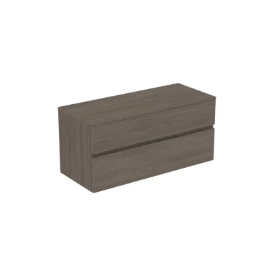 Ideal Standard Finesse - izlietnes skapītis, 120x51x56 cm, 2 atvilktnes, Dark Elm E3431UR