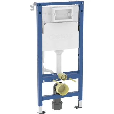 Geberit Duofix - priekšsienas elements pie sienas WC, augstums 1,12 m 458.103.00.2