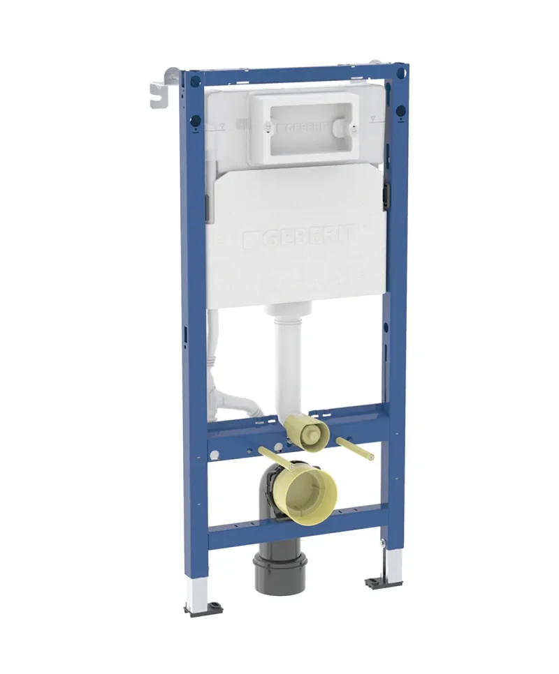 Geberit Duofix - priekšsienas elements pie sienas WC, augstums 1,12 m 458.103.00.2