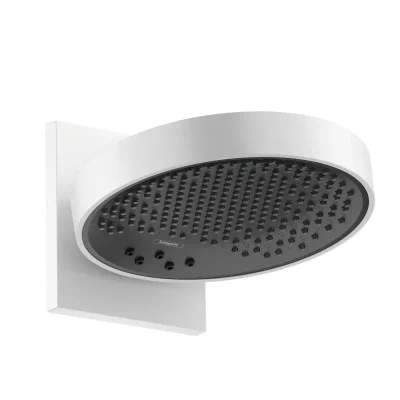 Hansgrohe Rainfinity - galvas duša 250 ar sienas pieslēgumu, 3jet, EcoSmart, baltmatēta 26233700