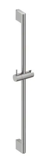 Duravit piederumi - dušas stienis 90 cm, birstēts nerūsējošais tērauds UV0600004070