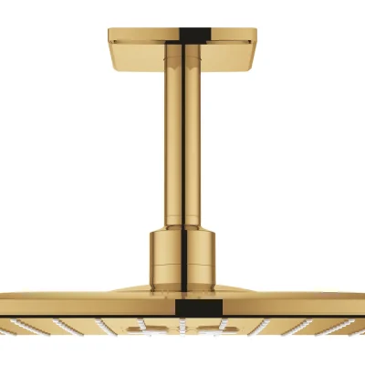 Grohe Rainshower SmartActive Cube - galvas duša 31x31 cm, 2 strūklas veidi, Cool Sunrise 26481GL0