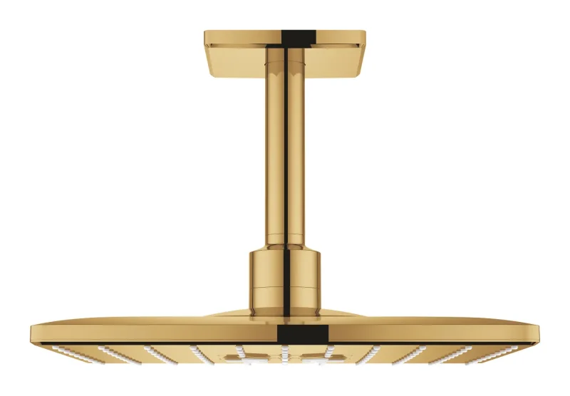 Grohe Rainshower SmartActive Cube - galvas duša 31x31 cm, 2 strūklas veidi, Cool Sunrise 26481GL0