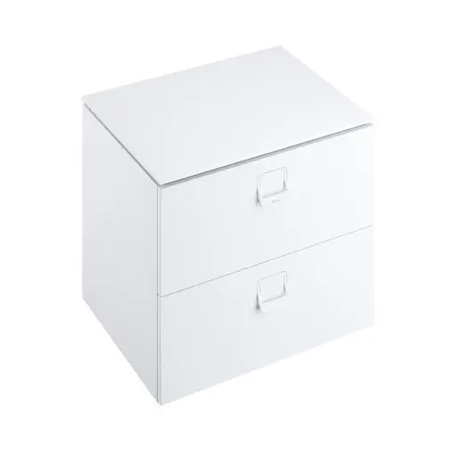 Ravak Comfort - plāksne zem izlietnes 60x46x2 cm, balta spīdīga X000001379