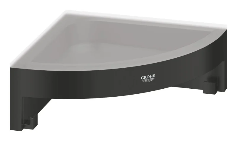 Grohe QuickFix Start Cube - stūra plaukts, matēti melns 411062430