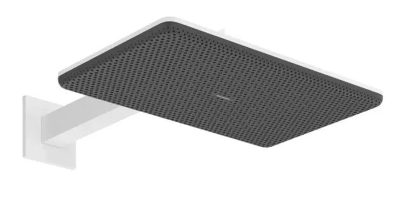 Hansgrohe Raindance Alive Q - galvas duša, 21x34 cm, 2 strūklas veidi, EcoSmart, matēti balta 24551700