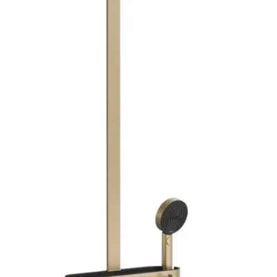 Hansgrohe Pulsify S - dušas komplekts ar termostatu, diametrs 26 cm, 3 strūklas veidi, birstēts bronzas 24240140
