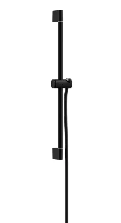 Hansgrohe Unica - dušas stienis 67 cm, ar dušas šļūteni, melns matēts 24400670