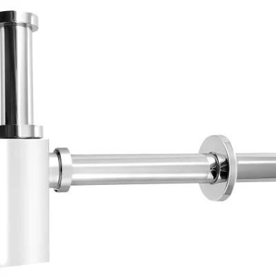 Aqualine Siphons - sifons izlietnei, kantains 5/4, hromēts CV1004