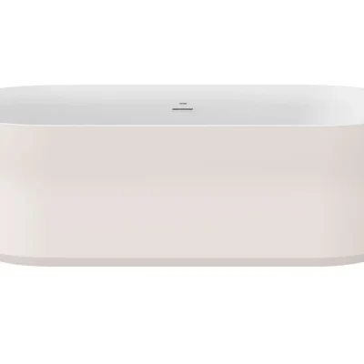 Ravak Ypsilon - Brīvi stāvoša vanna, 180x80 cm, Alabaster Pink/White XC00100085