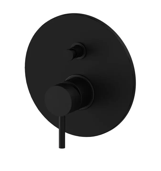 Paffoni Light - zemapmetuma maisītājs 2 patērētājiem, matēti melns LIG015NO