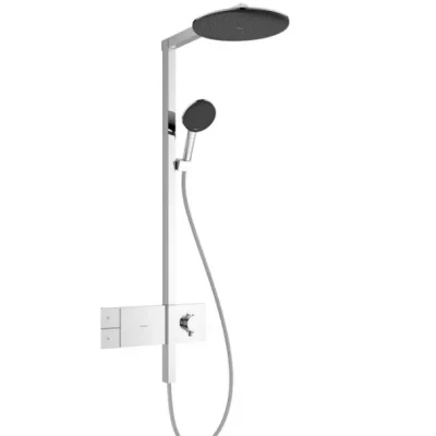 Hansgrohe Raindance Alive S - dušas komplekts ar termostatu, diametrs 30 cm, 3 strūklas veidi, hroms 24582000