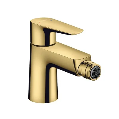 Hansgrohe Talis E - bideta maisītājs ar noteces komplektu, pulēts zelts 71720990