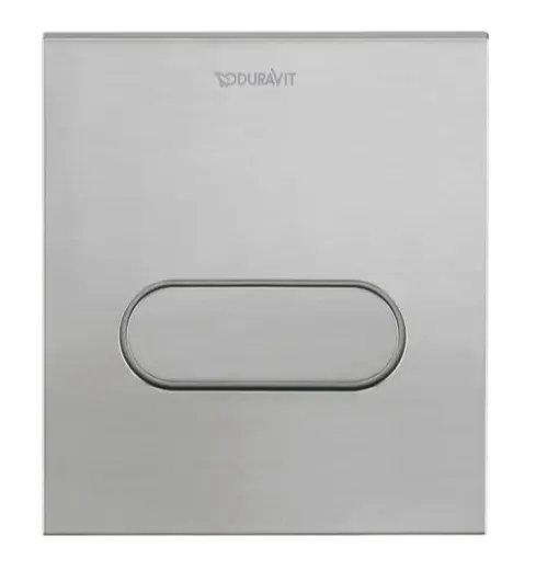 Duravit DuraSystem - urīna pisuāra vadības plate, matēts nerūsējošais tērauds WD5004701000