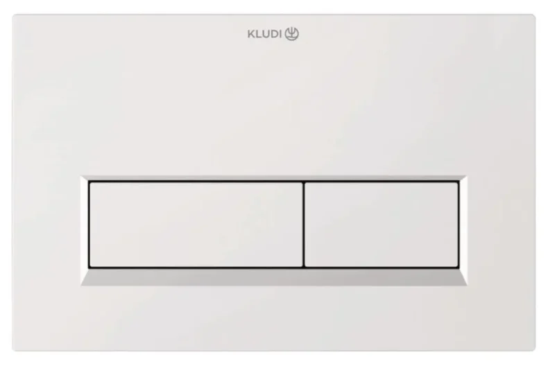 Kludi Unifix - WC vadības plate, balta matēta 32PP0153