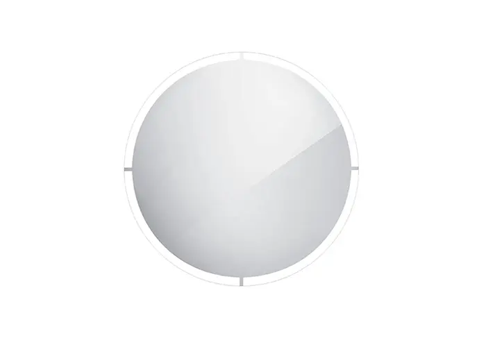 Nimco spogulis - spogulis ar LED apgaismojumu, diametrs 60 cm, alumīnijs ZP 24000R