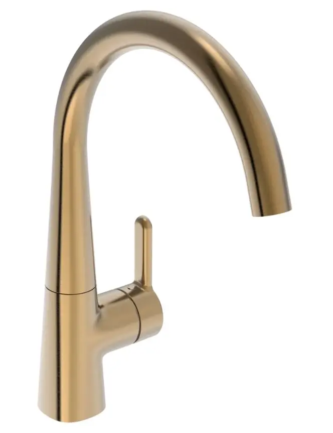 Hansa Designo - virtuves izlietnes maisītājs, matēta bronza 5101228381