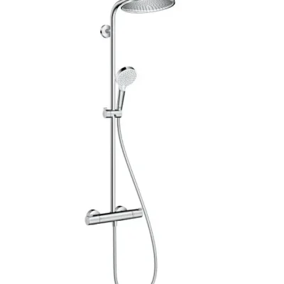 Hansgrohe Crometta - dušas komplekts S 240 Showerpipe ar termostatu, hroms 27267000