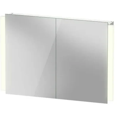 Duravit Ketho.2 - spoguļskapis ar LED apgaismojumu, 70x100x16 cm, 2 durvis K27137000001000