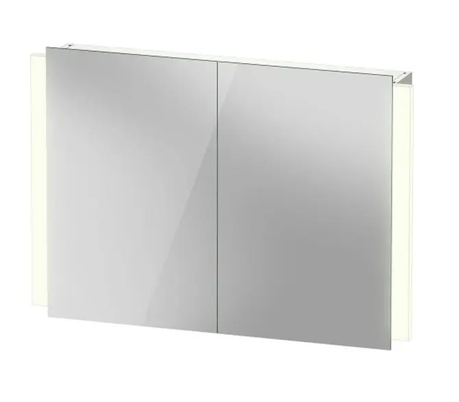 Duravit Ketho.2 - spoguļskapis ar LED apgaismojumu, 70x100x16 cm, 2 durvis K27137000001000