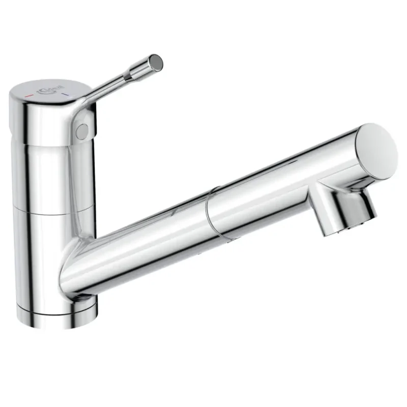 Ideal Standard Ceralook - virtuves maisītājs ar izvelkamu pieslēgumu, BlueStart, hroms BC294AA