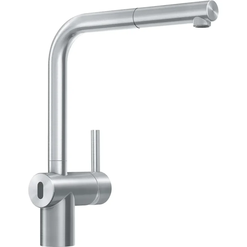 Franke Atlas Neo - elektronisks virtuves izlietnes maisītājs FC 5523.501 ar izvelkamu uzgali, nerūsējošais tērauds 115.0625.523