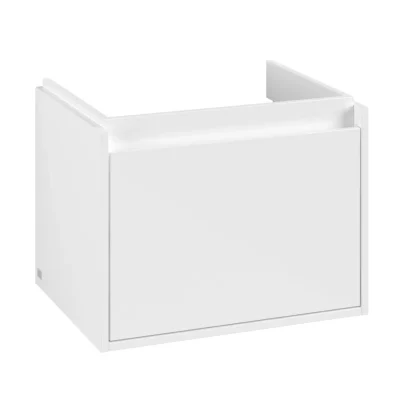 Villeroy & Boch Skyla - izlietnes apakšskapis, 57x44x44 cm, 1 atvilktne, Brilliant White C78400VE