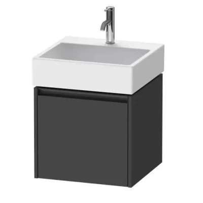 Duravit Ketho.2 - izlietnes skapītis, 44x48x46 cm, 1 atvilktne, grafīta matēts K25074049490000
