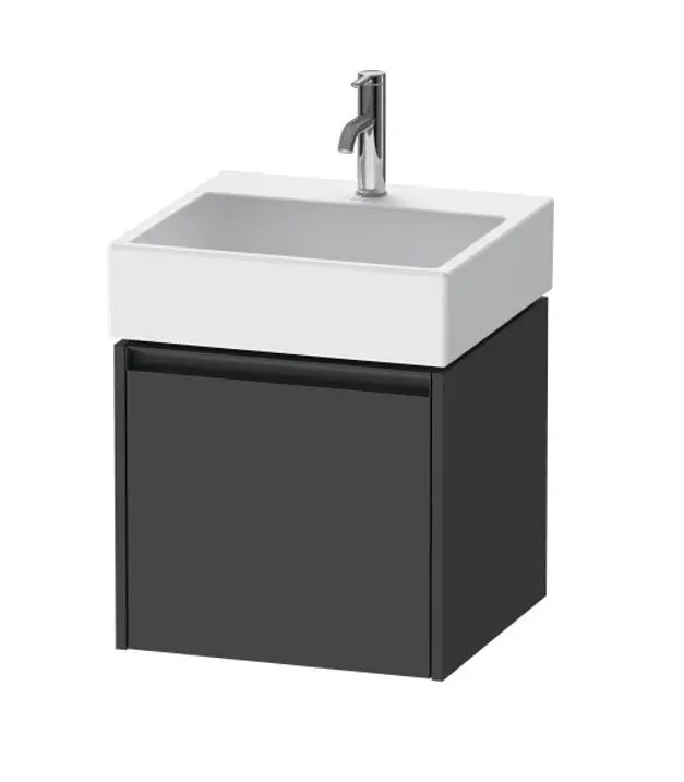 Duravit Ketho.2 - izlietnes skapītis, 44x48x46 cm, 1 atvilktne, grafīta matēts K25074049490000