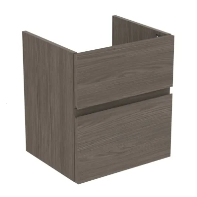 Ideal Standard Finesse - izlietnes skapītis, 48x41x54 cm, 2 atvilktnes, Dark Elm E3407UR