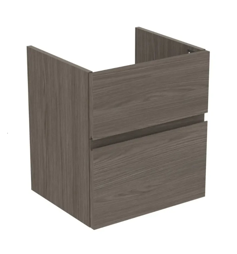Ideal Standard Finesse - izlietnes skapītis, 48x41x54 cm, 2 atvilktnes, Dark Elm E3407UR