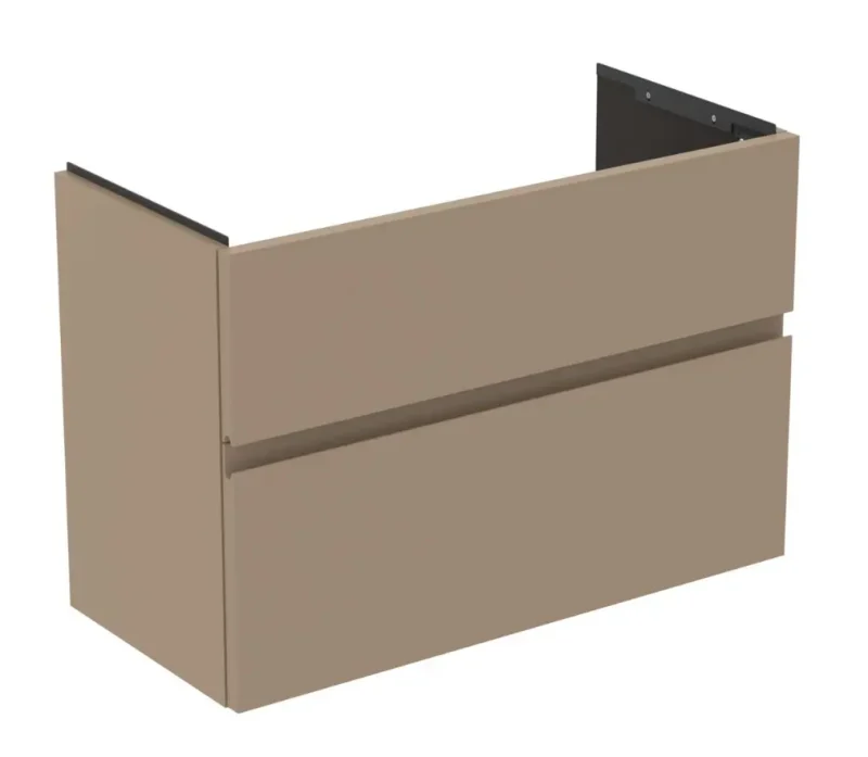 Ideal Standard Finesse - izlietnes skapītis, 80x38x55 cm, 2 atvilktnes, matēts greige E3380UP