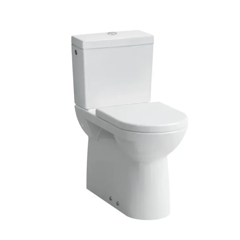 Laufen Pro - WC kombi, apakšdaļa, 70x36 cm, izvads aizmugurē/apakšā, LCC, balts H8249554000001