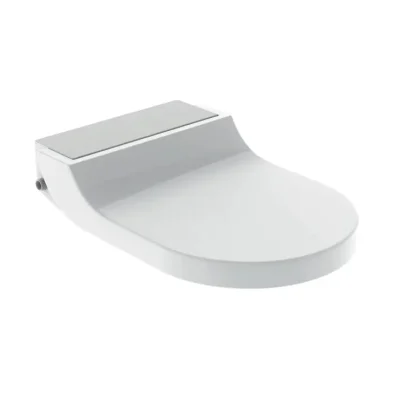 Geberit AquaClean - elektronisks bidē sēdeklis Tuma Comfort, SoftClosing, nerūsējošais tērauds birstēts 146.270.FW.1