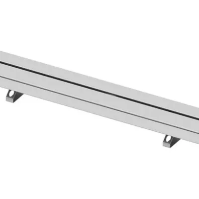 Tece TECEdrainline - dušas rene 80 cm, flīžu uzklāšanai, ar būvdarbu aizsardzību, nerūsējošais tērauds 650800