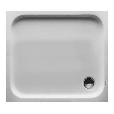 Duravit D-Code - dušas paliktnis 100x90 cm, pretslīdes, alpinbalts 720107000000001
