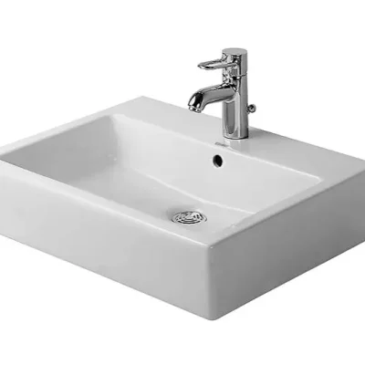 Duravit Vero - izlietne 60x47 cm, 1 krāna caurums, Alpu balts 0454600000