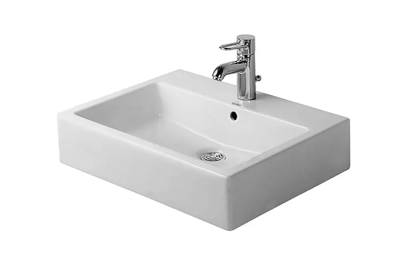 Duravit Vero - izlietne 60x47 cm, 1 krāna caurums, Alpu balts 0454600000