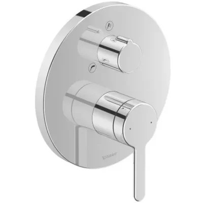 Duravit C.1 - zemapmetuma vannas maisītājs, 2 patērētājiem, hromēts C15210012010