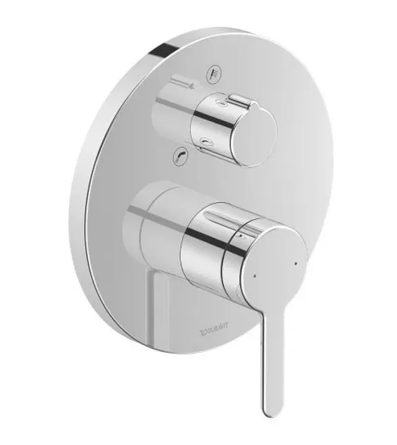 Duravit C.1 - zemapmetuma vannas maisītājs, 2 patērētājiem, hromēts C15210012010