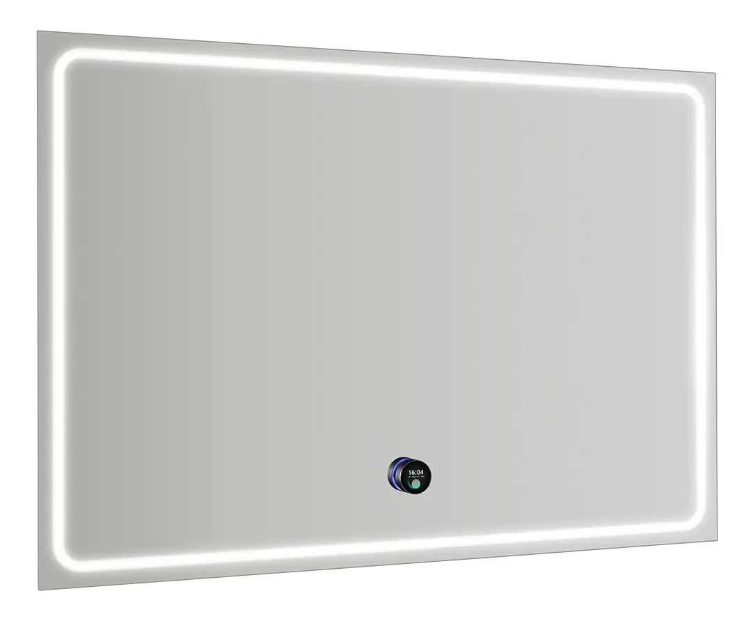 Sapho Gemini - spogulis ar LED apgaismojumu un apsildi, 100x70 cm, skārienjutīgs sensors GM100K