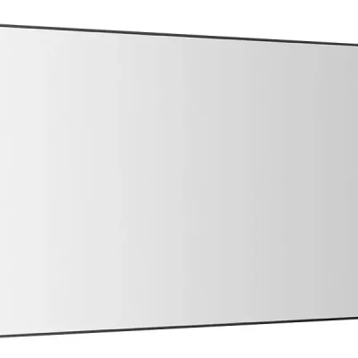 Sapho spogulis - spogulis Arowana rāmī, 100x50 cm, matēti melns AWB1050