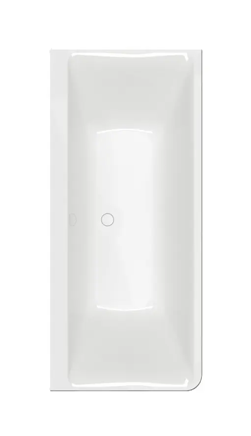 Villeroy & Boch Subway 3.0 - vanna 180x80 cm, labā, Quaryl, Alpu balts UBQ180SBW9CR00V-01